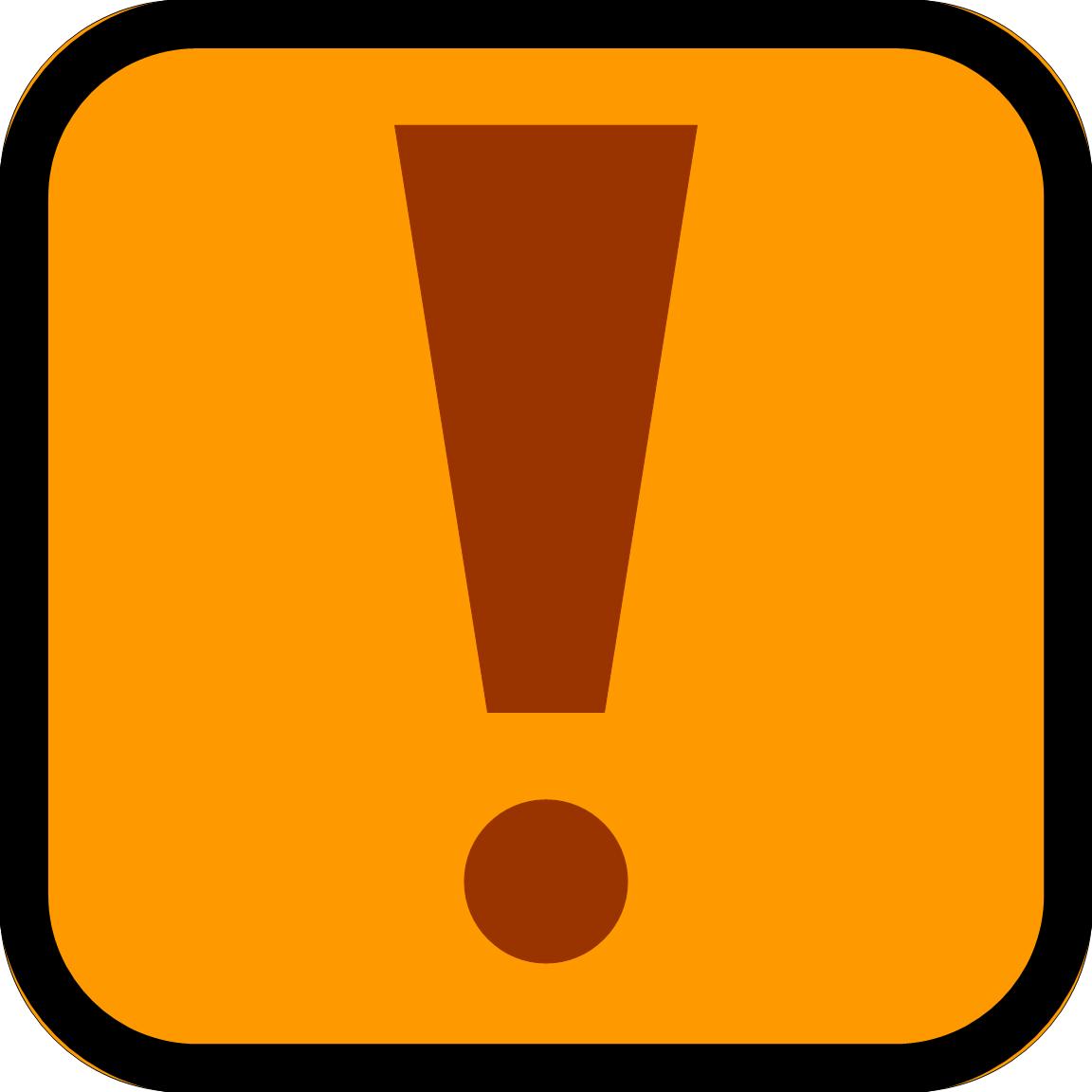 Exclamation point icon
